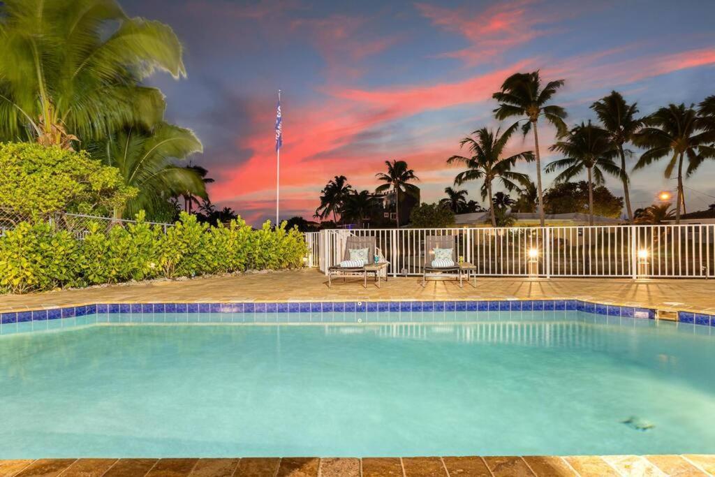 Adorable House With Amazing Water Front Of Canal Villa Pompano Beach Dış mekan fotoğraf